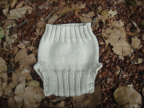 Vanilla soaker - knit your own wool cover